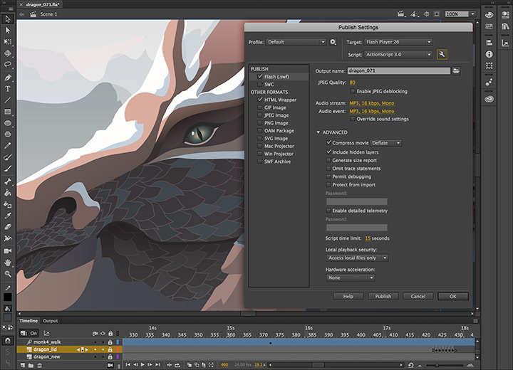 For Adobe Animate, the learning curve can be steep for beginners.