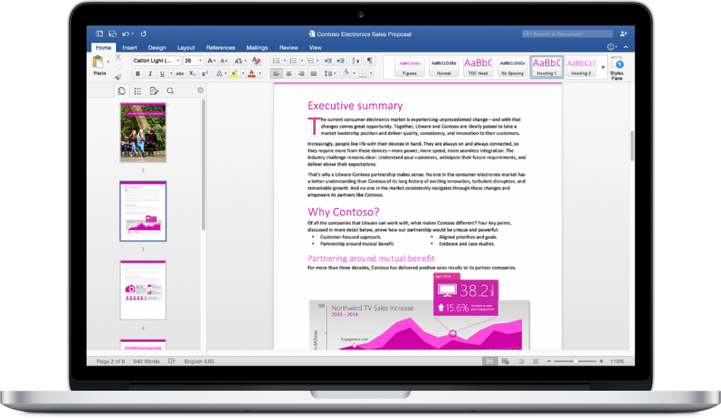 Microsoft Word for Mac is more than just Word in Apple clothing.
